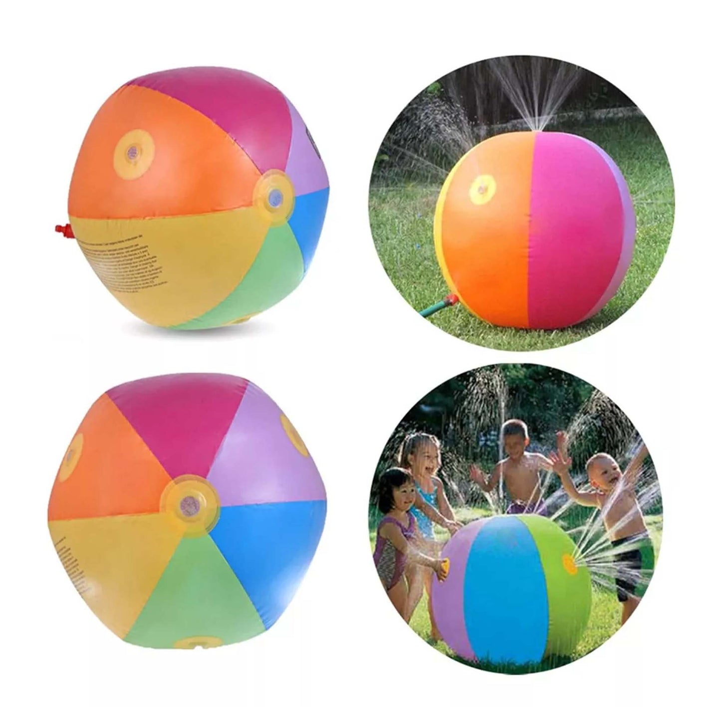 VeranoSplash™ Pelota Inflable Lanza Agua