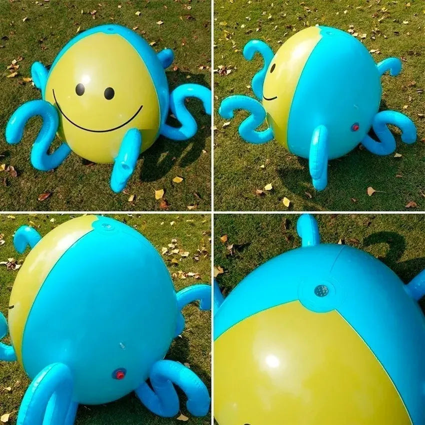 Pulpo Inflable Lanza Agua Chorro Verano