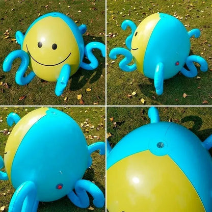 Pulpo Inflable Lanza Agua Chorro Verano