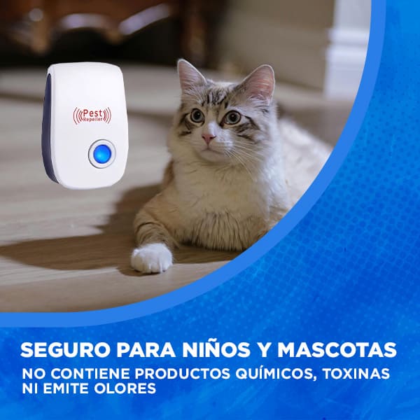 PestGuard Home™ – Repelente Ultrasónico de Insectos